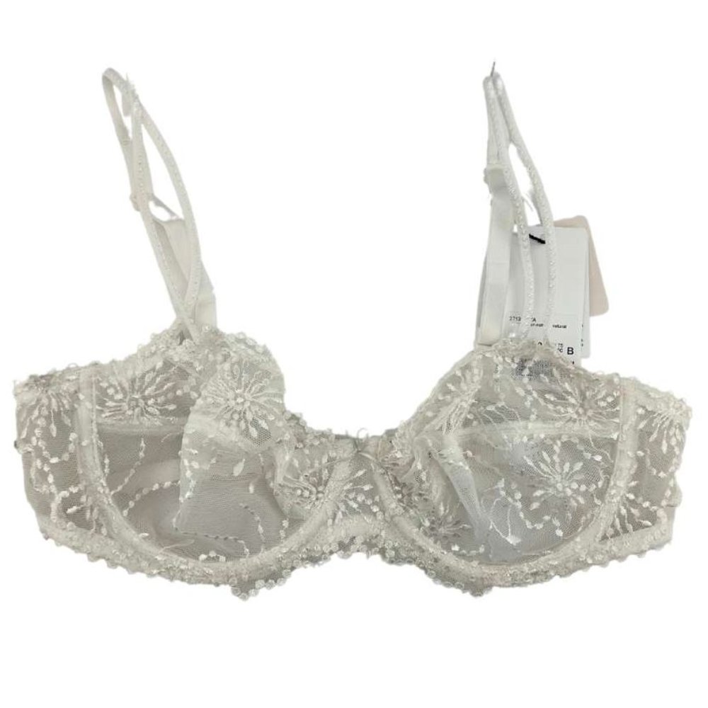 Marie Jo Jane | Women's Balcony Bra  | White | Lace | Size 34B UK